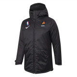 Long Pattern 21-22 Phoenix Suns (black) Jcotton-padded clothes Soccer Jacket