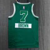 Boston Celtics 22赛季凯特人队 城市版 7号 布朗