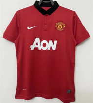 13-14 Manchester United home Retro Jersey Thailand Quality