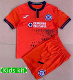 Kids kit 21-22 Cruz Azul Third Away Thailand Quality