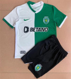 21-22 Sporting Lisbon (Souvenir Edition) Set.Jersey & Short High Quality