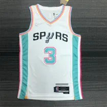 San Antonio Spurs  22赛季 马刺队 城市版 3号 约翰逊
