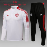 Young 21-22 Manchester United (White) Sweater tracksuit set