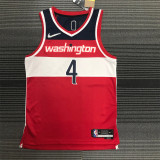 Washington Wizards 75周年 奇才队 红色 4号 威少