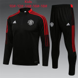 Young 21-22 Manchester United (black) Sweater tracksuit set