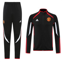 21-22 Manchester United (black) Jacket Adult Sweater tracksuit set