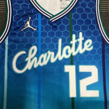 Charlotte Hornets 22赛季 黄蜂队 城市版 12号 乌布雷