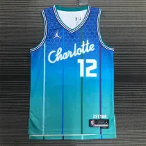 Charlotte Hornets 22赛季 黄蜂队 城市版 12号 乌布雷