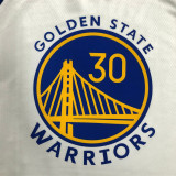 Golden State Warriors 75周年勇士队V领 白 2974 库里