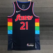 Philadelphia 76ers  22赛季 76人队 城市版 21号 恩比德