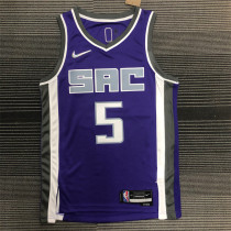 Sacramento Kings  75周年 国王队 紫色 5号 福克斯