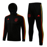 21-22 Ajax (black) Jacket and cap set training suit Thailand Qualit