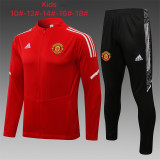 Young 21-22 Manchester United (Red) Jacket Sweater tracksuit set