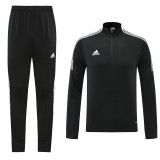 21-22 Adidas (black) Adult Sweater tracksuit set