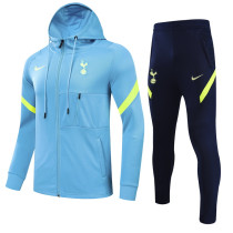 Young 21-22 Tottenham Hotspur (blue) Hoodie Sweater tracksuit set