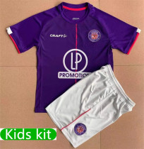 Kids kit 21-22 Toulouse FC home Thailand Quality