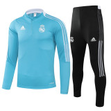 Young 21-22 Real Madrid (blue) Sweater tracksuit set