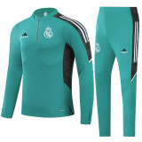 Young 21-22 Real Madrid (green) Sweater tracksuit set