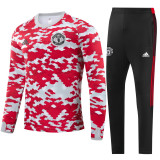 Young 21-22 Manchester United (Red) Sweater tracksuit set
