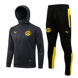 21-22 Borussia Dortmund (grey) Jacket and cap set training suit Thailand Qualit
