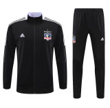 21-22 Social y Deportivo Colo-Colo (black) Jacket Adult Sweater tracksuit set