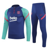 Young 21-22 Barcelona (blue) Sweater tracksuit set
