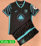 Kids kit 21-22 Norwich City Away Thailand Quality