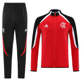 21-22 Flamengo (Red) Jacket Adult Sweater tracksuit set