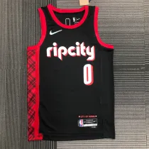 Portland Trail Blazers 22赛季 开拓者 城市版 0号 利拉德