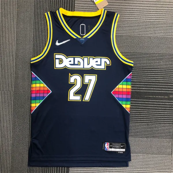 Denver Nuggets 22赛季掘金队城市版 27号 穆雷