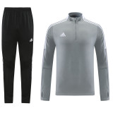 21-22 Adidas (grey) Adult Sweater tracksuit set