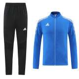 21-22 Adidas (bright blue) Jacket Adult Sweater tracksuit set