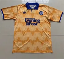 91-92 Leeds United Away Retro Jersey Thailand Quality