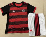 Kids kit 22-23 Flamengo home Thailand Quality