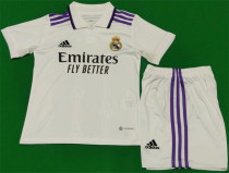 Kids kit 22-23 Real Madrid home Thailand Quality
