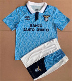 90-91 Lazio (Retro Jersey) Set.Jersey & Short High Quality