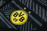 22-23 Borussia Dortmund (black) Jacket Adult Sweater tracksuit set