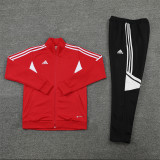 22-23 Adidas (Red) Jacket Adult Sweater tracksuit set