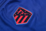 22-23 Atletico Madrid (bright blue) Jacket Adult Sweater tracksuit set