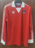 1982 Chile home (Long sleeve) Retro Jersey Thailand Quality