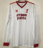 1985-1986 Liverpool Away (Long sleeve) Retro Jersey Thailand Quality