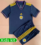 Kids kit 2022 Scotland home Thailand Quality