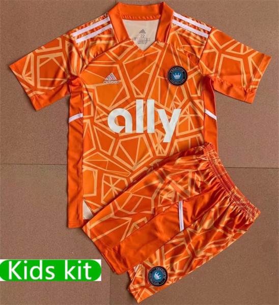 Kids kit 22-23 Charlotte FC (Goalkeeper) Thailand Quality