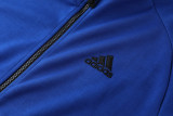 22-23 Adidas (blue) Jacket and cap set training suit Thailand Qualit