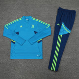 22-23 Juventus FC (blue) Adult Sweater tracksuit set