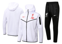 22-23 Liverpool (White) Jacket and cap set training suit Thailand Qualit