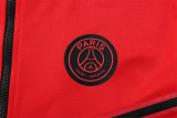 22-23 Paris Saint-Germain (Red) Jacket and cap set training suit Thailand Qualit