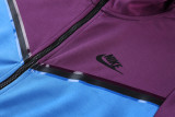 22-23 Nike (blue) Jacket and cap set training suit Thailand Qualit