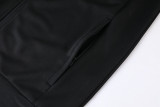 22-23 (black) Jacket Adult Sweater tracksuit set
