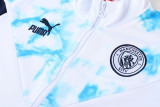 22-23 Manchester City (White) Jacket Adult Sweater tracksuit set